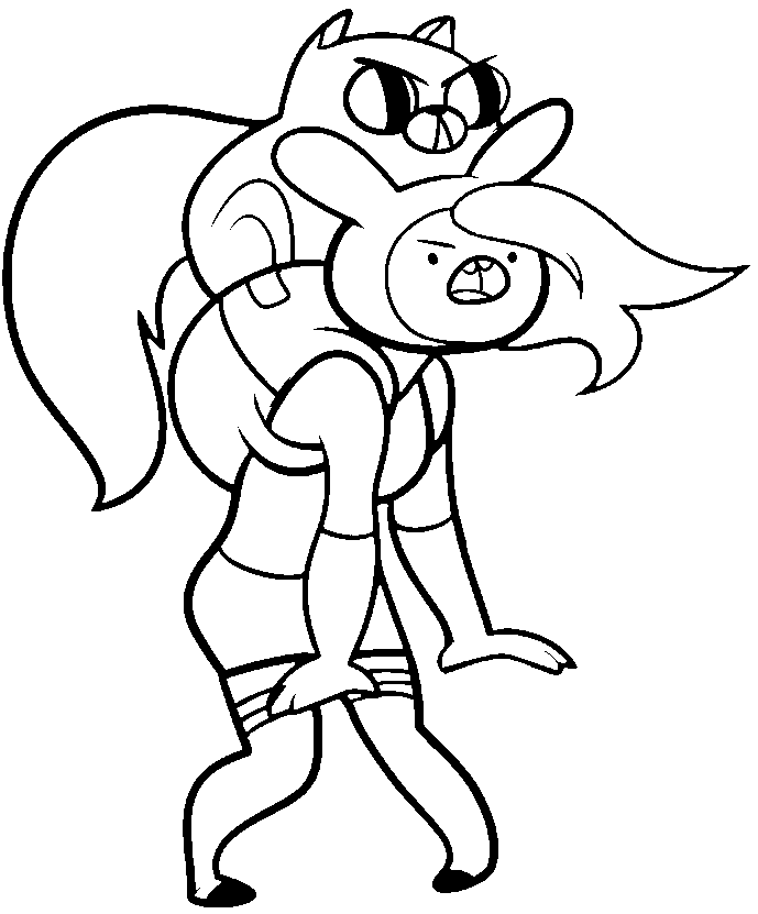 Aventura com Fionna e Cake