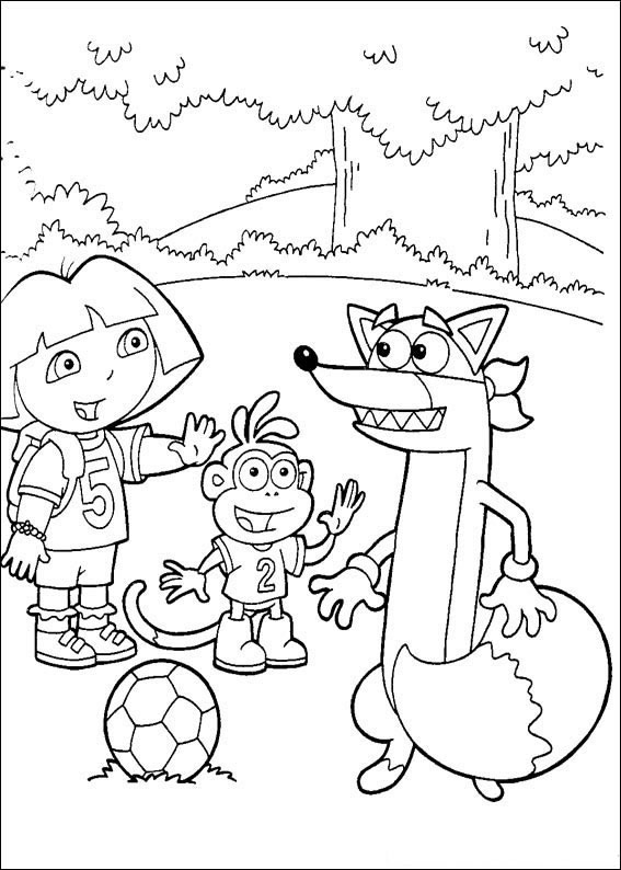 Aventura do Futebol com Dora e Amigos