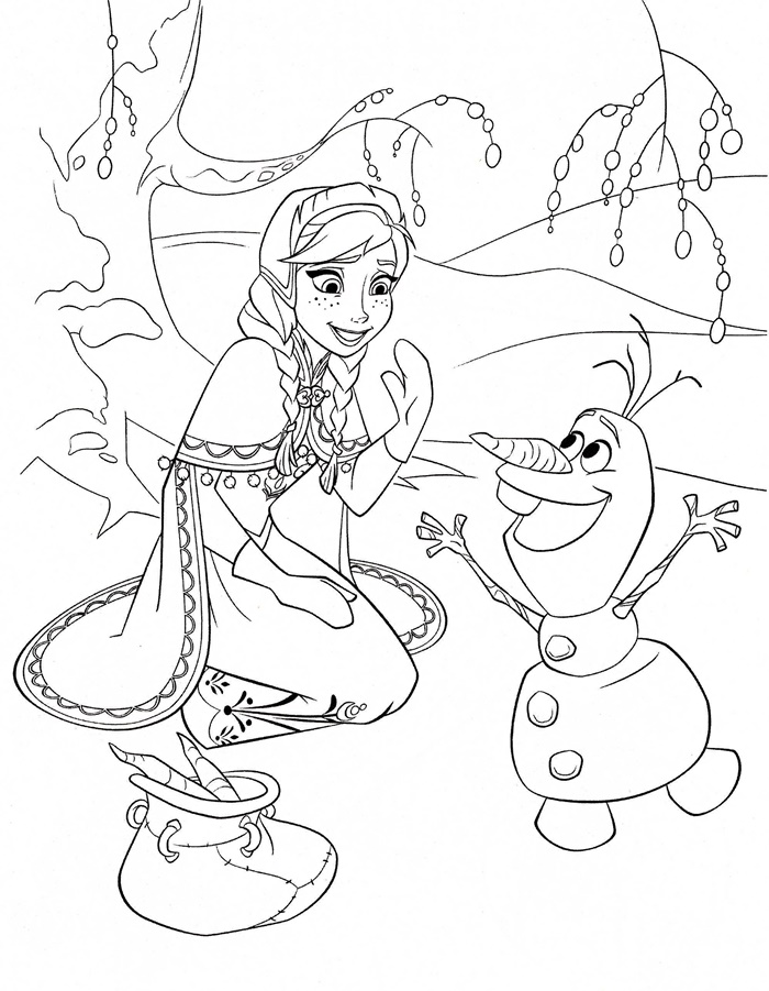 Aventura Gelada com Elsa e Olaf