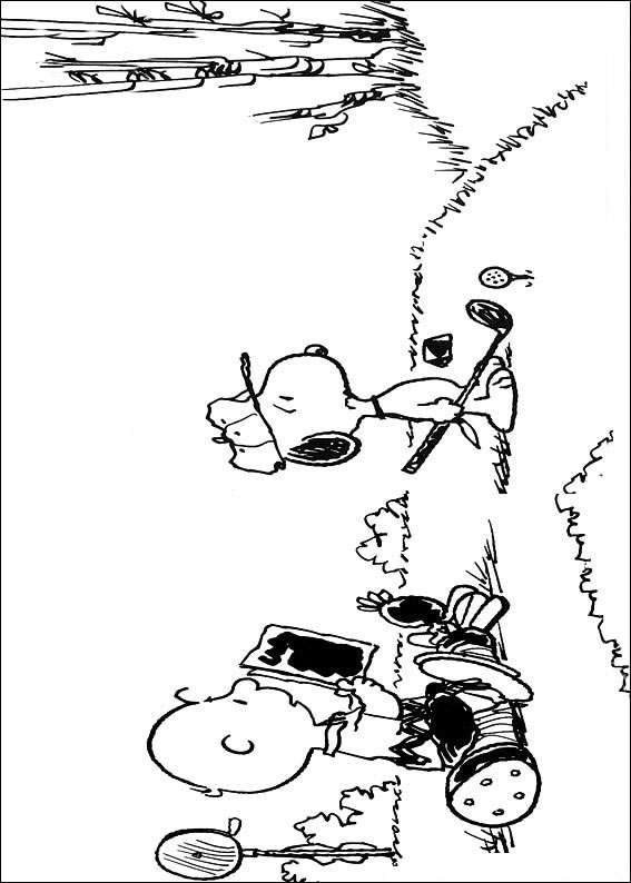 Aventura de Golfe com Snoopy e Charlie Brown