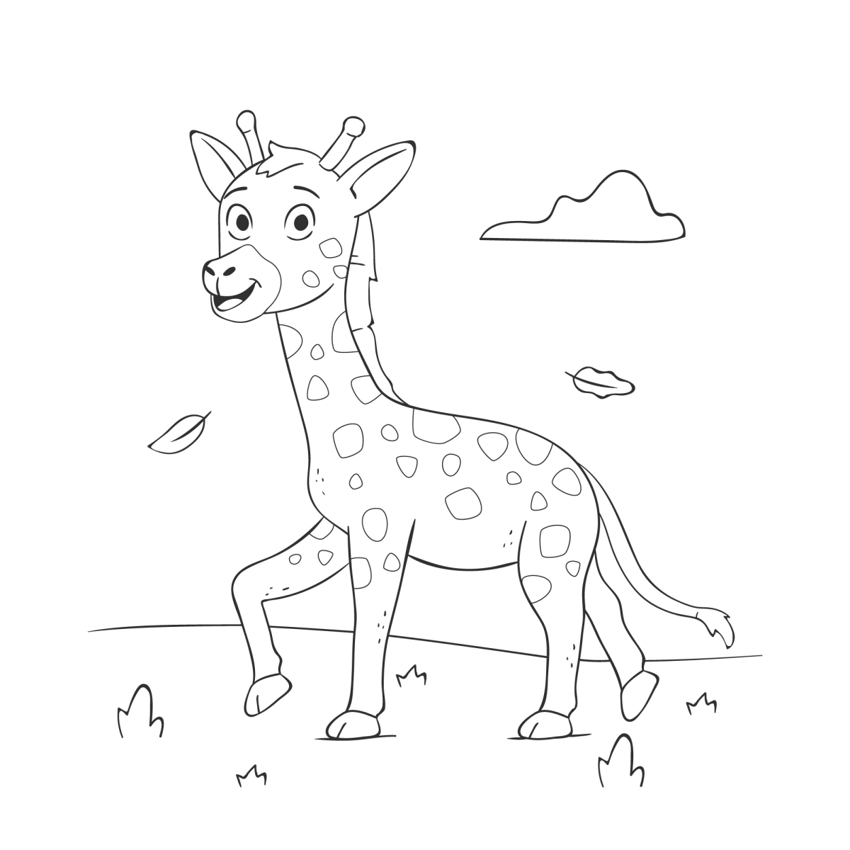 Aventura de uma Jovem Girafa