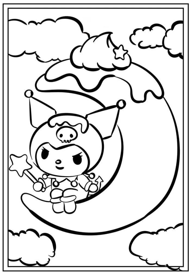 Aventura Lunar com Kuromi