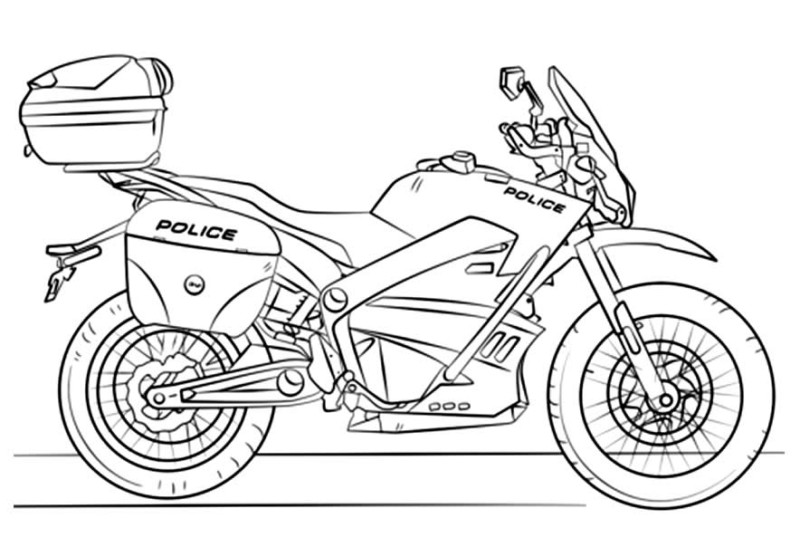 Aventura nas Duas Rodas: Moto Policial