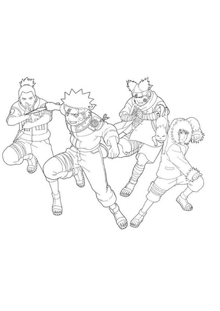 Aventura Ninja com Naruto e Amigos