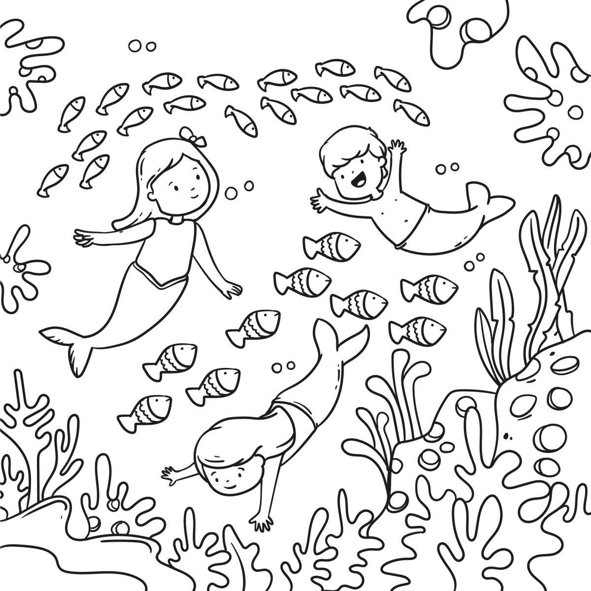 Aventura no Reino das Sereias