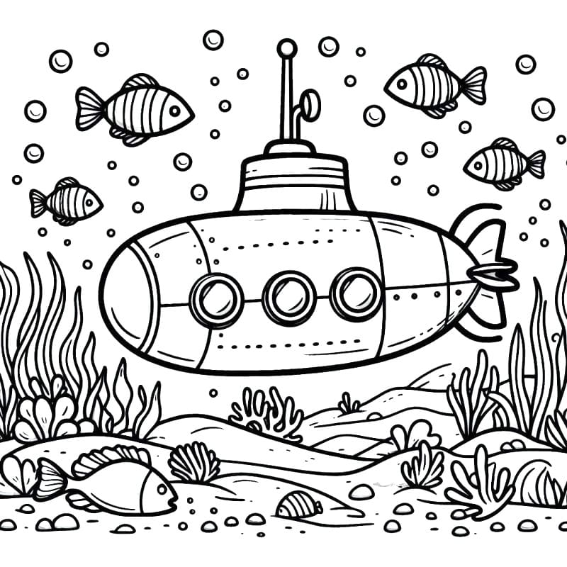 Aventura no Submarino do Fundo do Mar