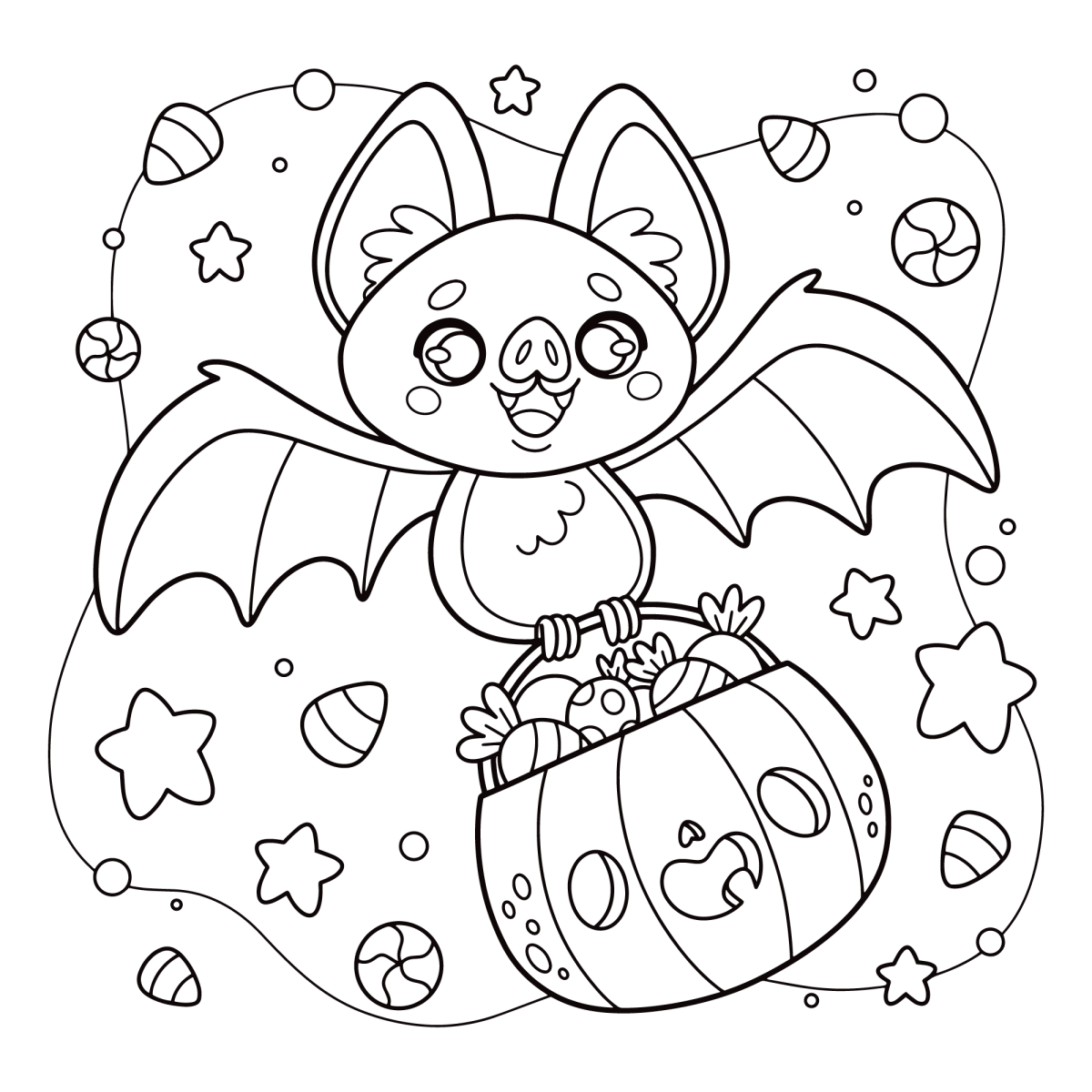 Aventura Noturna: O Morcego de Halloween