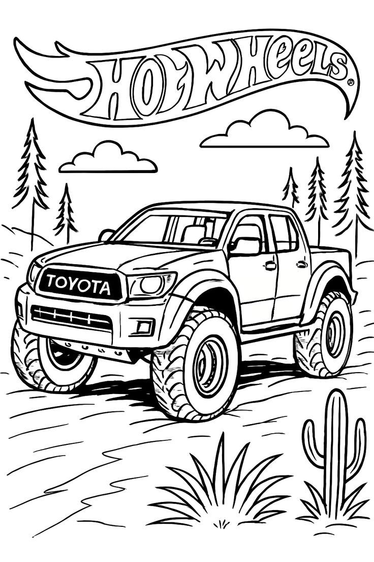 Aventura Off-Road com Hot Wheels