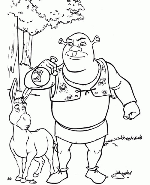 A Aventura no Pântano com o Ogro e o Burro