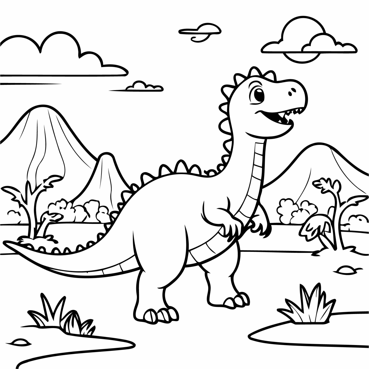 Aventura Pré-Histórica com Dinossauro Amigável