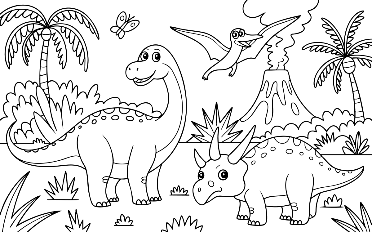 Aventura Pré-histórica com Dinossauros!
