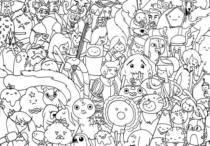 Aventura em Preto e Branco com Finn e Jake