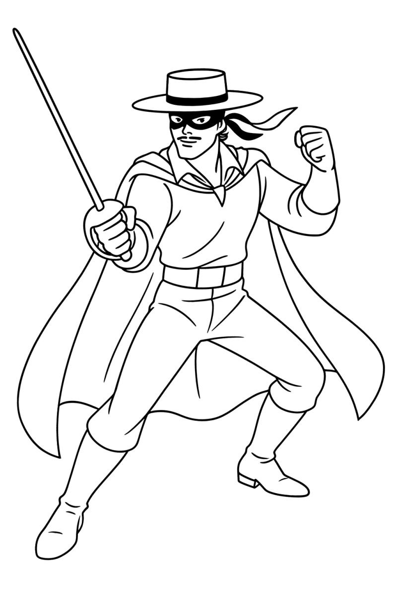 Aventura em Preto e Branco com Zorro