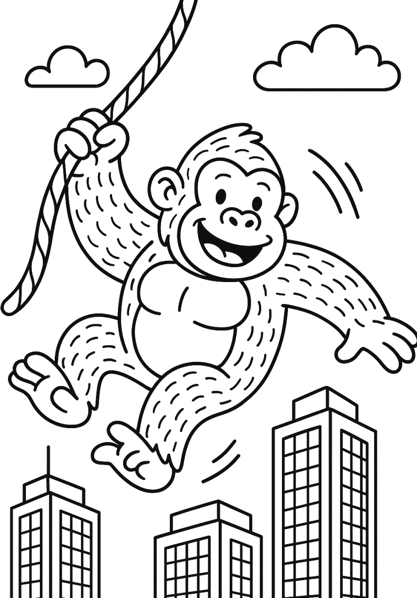 Aventura Saltitante do Pequeno Kong