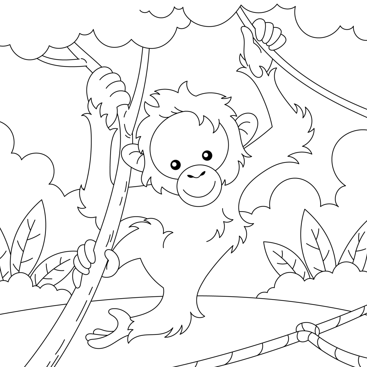 Aventura na Selva: Macaco Brincalhão