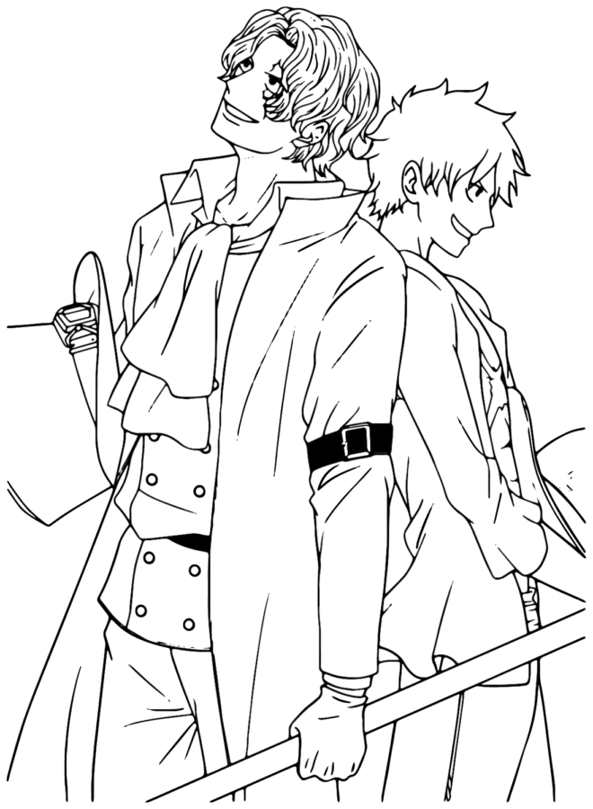 Aventura com Sorriso: A Dupla Dinâmica de Luffy