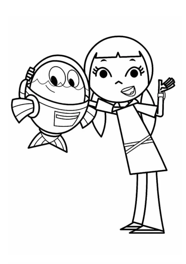 Aventura Subaquática com Peixonauta e Amiga