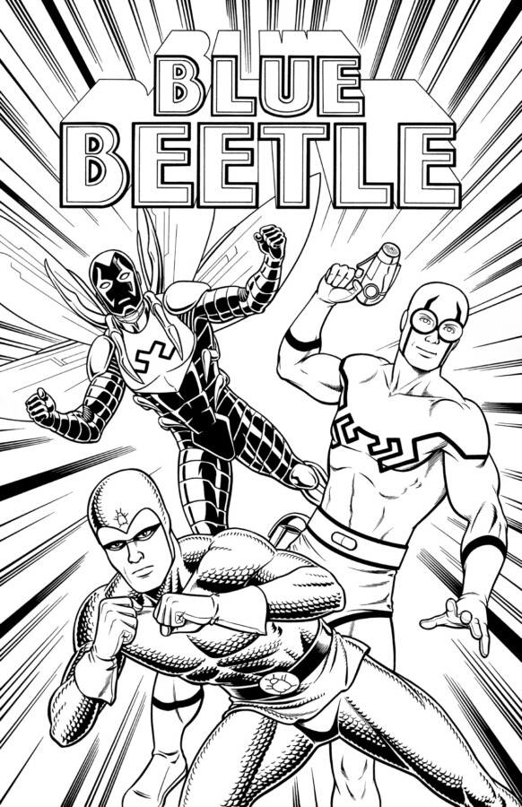 As Aventuras do Blue Beetle: Um Herói em Ação