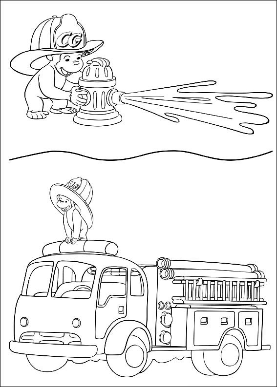 Aventuras de Bombeiro com George, o Curioso