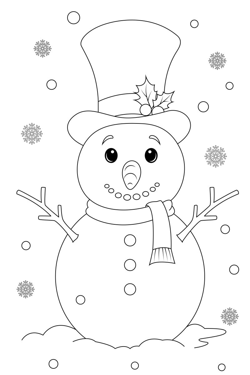 Aventuras de um Boneco de Neve Festivo