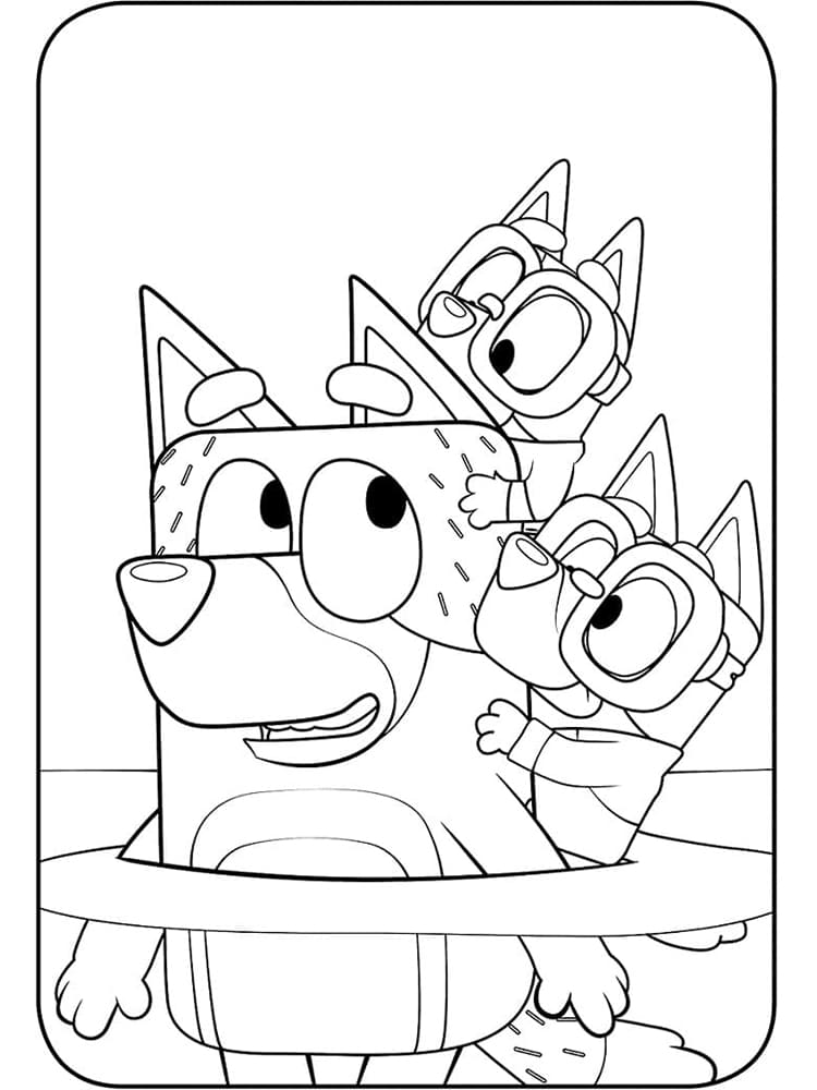 Aventuras Caninas com Bluey e Amigos