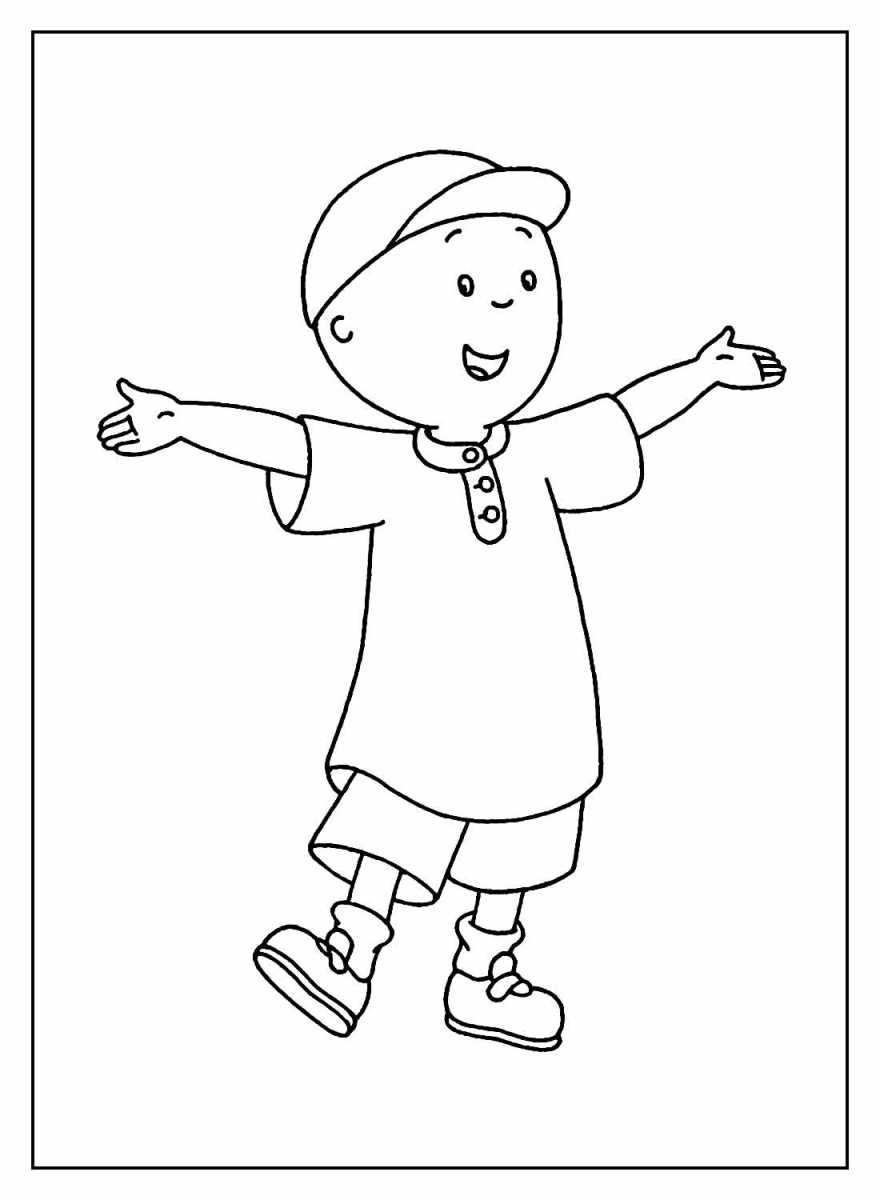 Aventuras Coloridas com Caillou