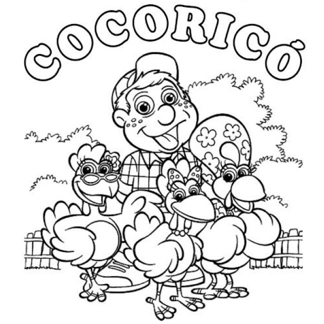 Aventuras Coloridas com os Amigos do Cocoricó