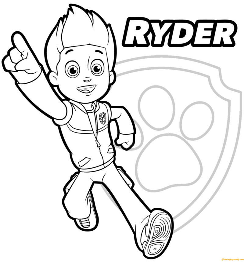 Aventuras Coloridas com Ryder da Patrulha Canina