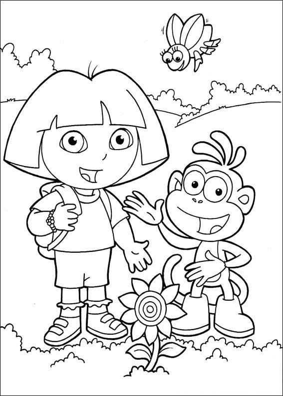 Aventuras Coloridas com Dora e Botas