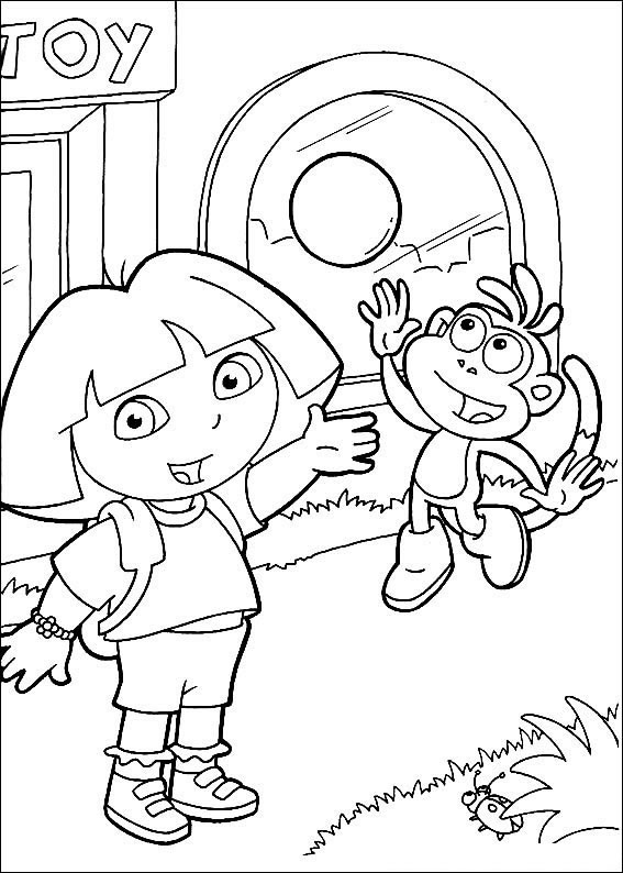 Aventuras Coloridas com Dora e Botas