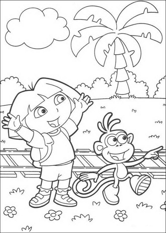 Aventuras Coloridas com Dora e Botas