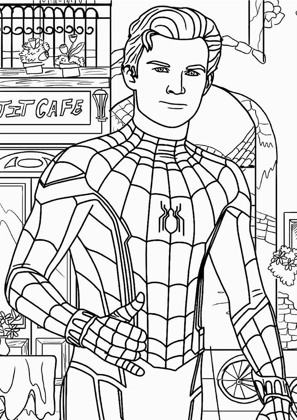 Aventuras Coloridas do Herói Aranha