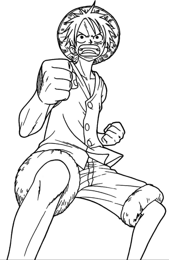 Aventuras Coloridas com Luffy