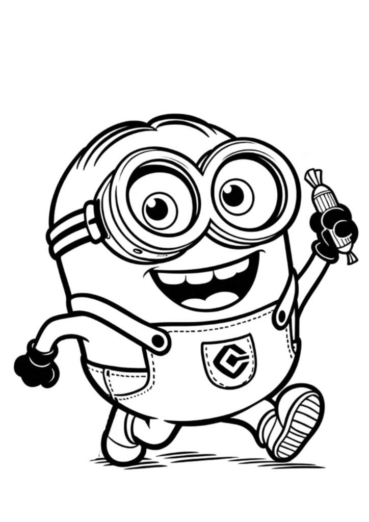 Aventuras Coloridas com o Minion!