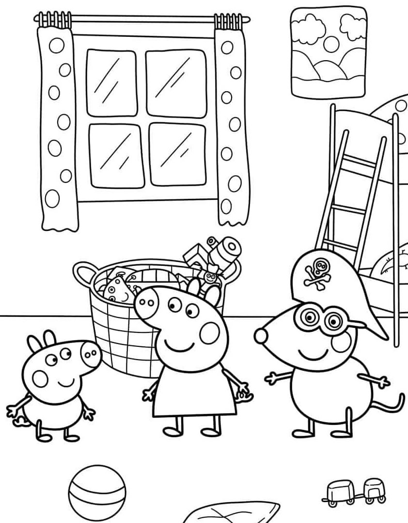 Aventuras Coloridas com Peppa e Amigos