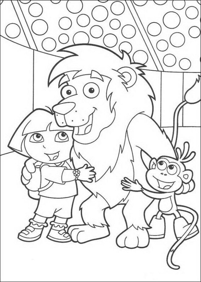 Aventuras Coloridas no Reino Animal com Dora e Amigos