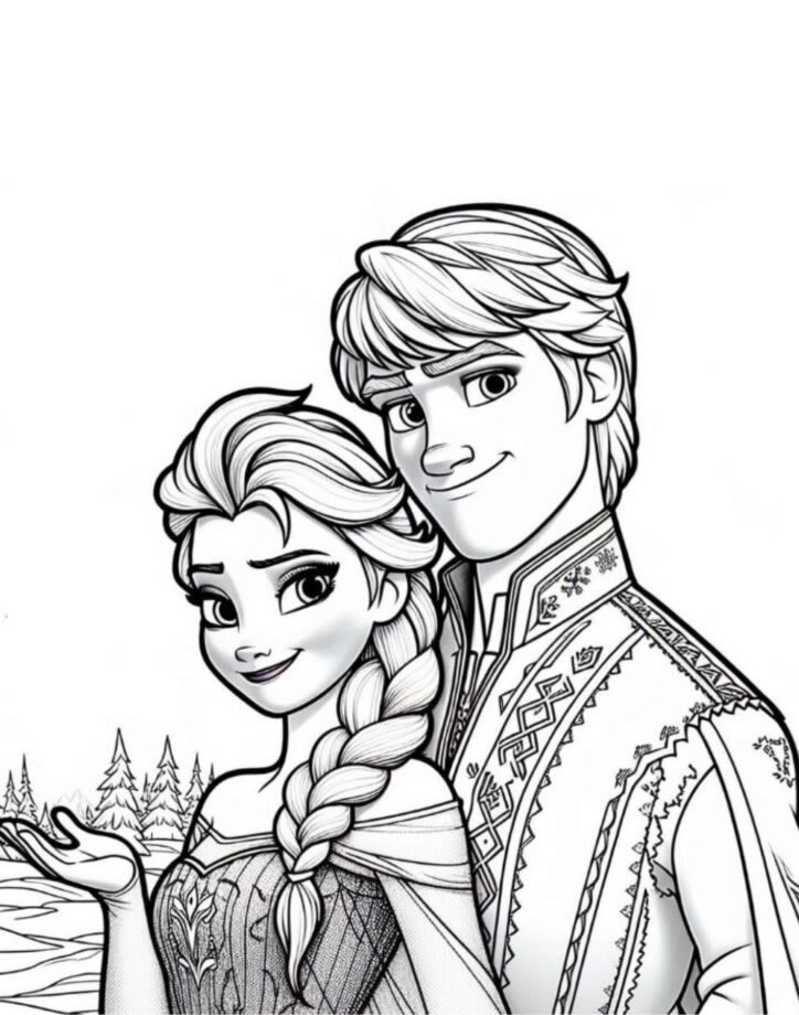 Aventuras Congelantes com Elsa e Kristoff