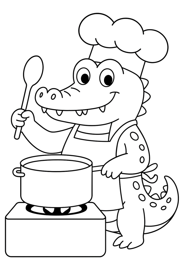 Aventuras Culinárias do Jacaré Chef