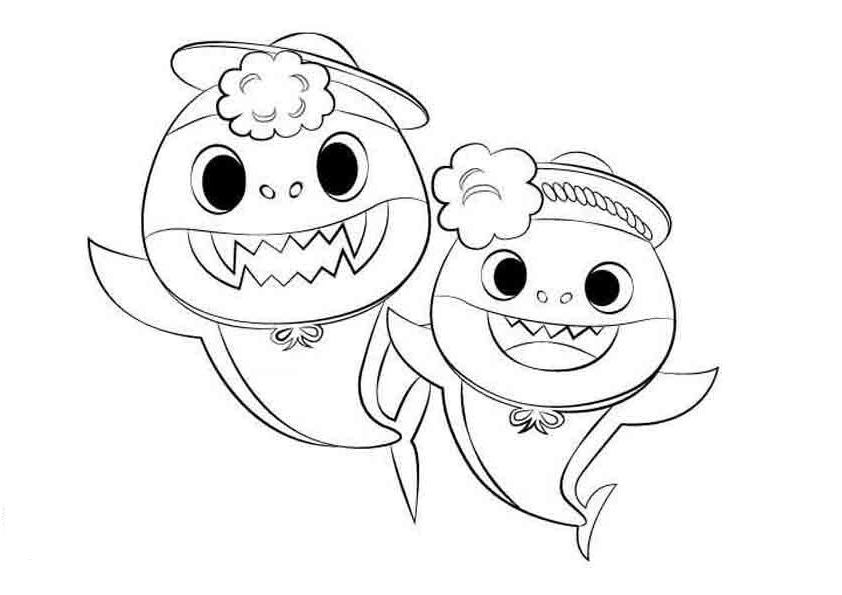 Aventuras de Baby Shark e a Mamãe Tubarão