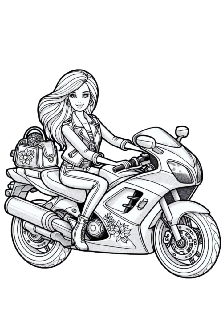 Aventuras de Barbie sobre Duas Rodas