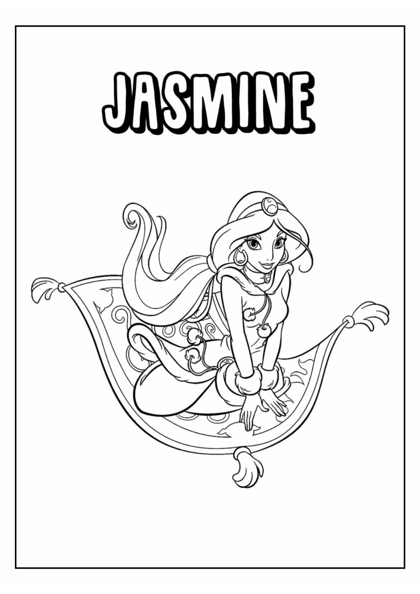 Aventuras de Jasmine no Tapete Mágico