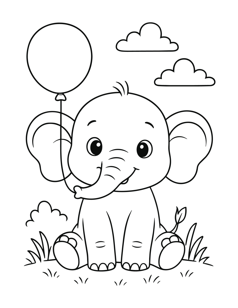 Aventuras do Elefantinho com Balão