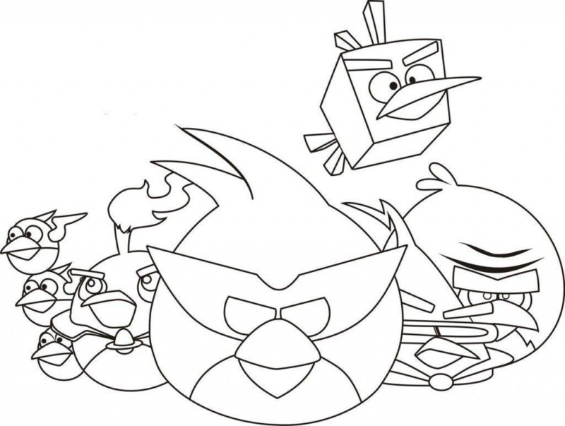 Aventuras dos Angry Birds: Emocionante Desafio de Colorir