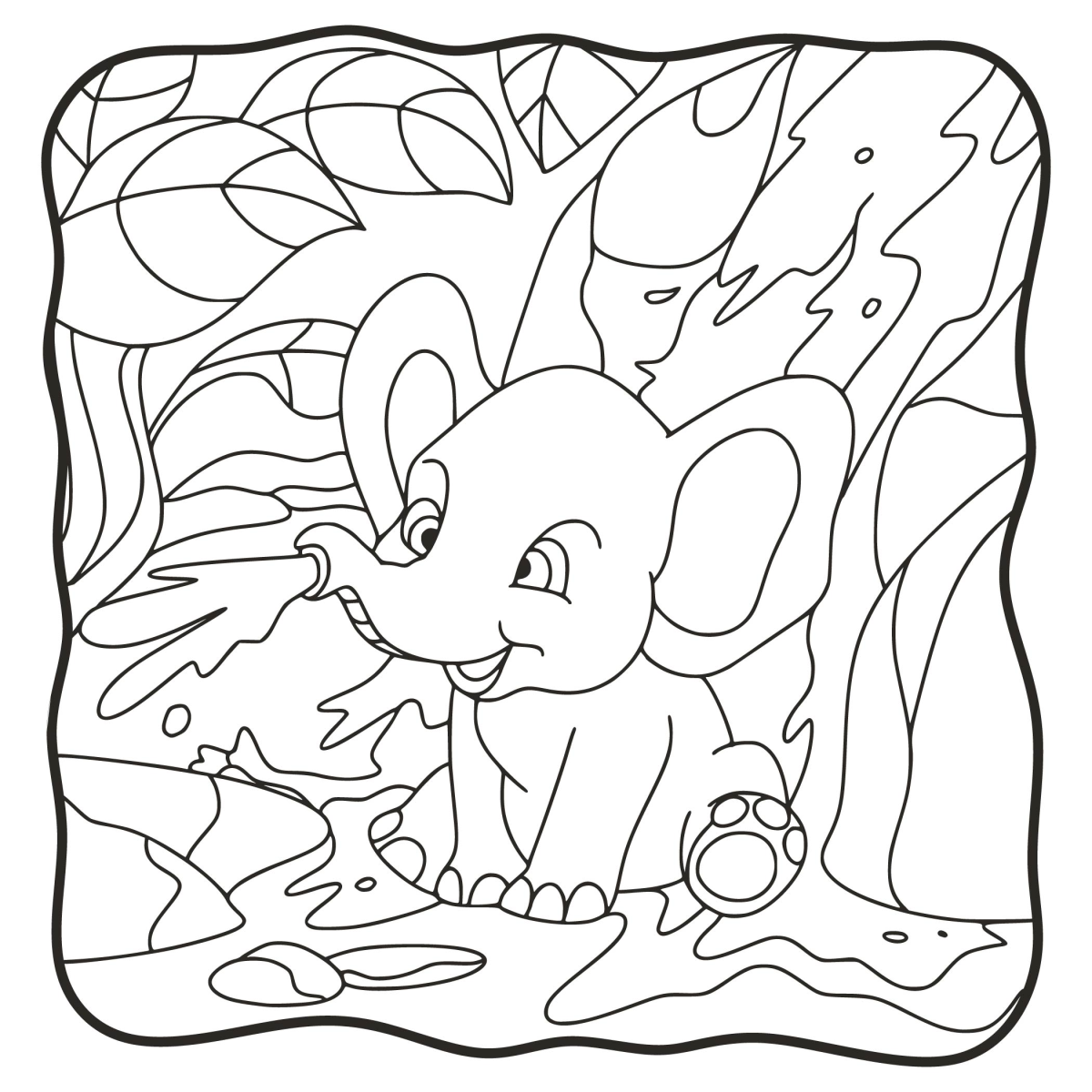 Aventuras de um Elefantinho no Bosque