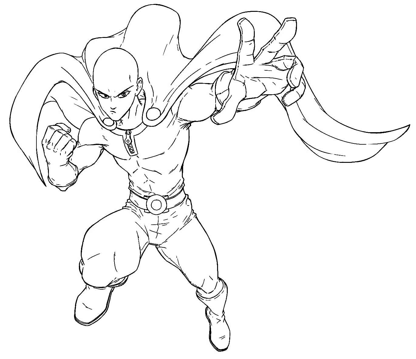 Aventuras Épicas: Colorindo Saitama