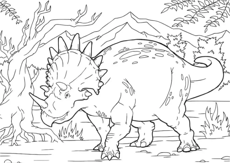Aventuras do Estegoceratops nas Terras Jurássicas