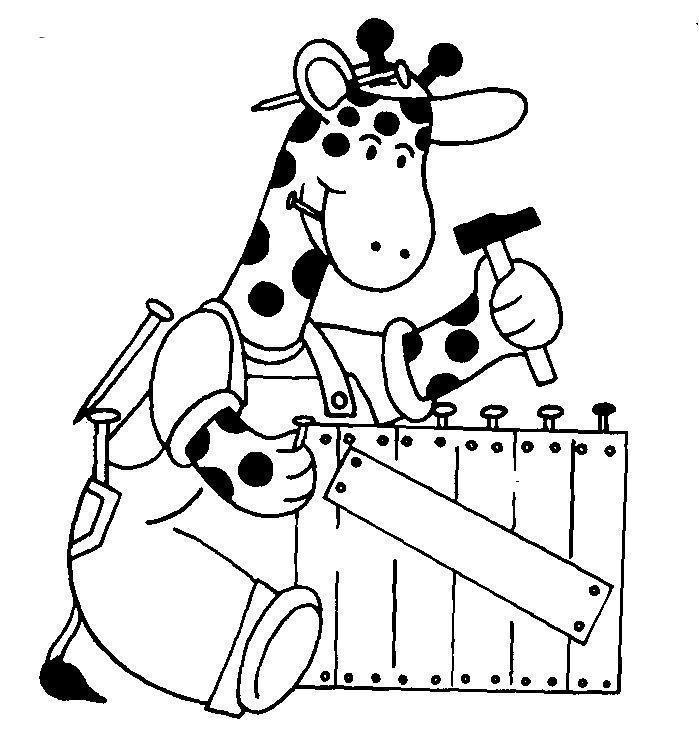 Aventuras da Girafa Carpinteira