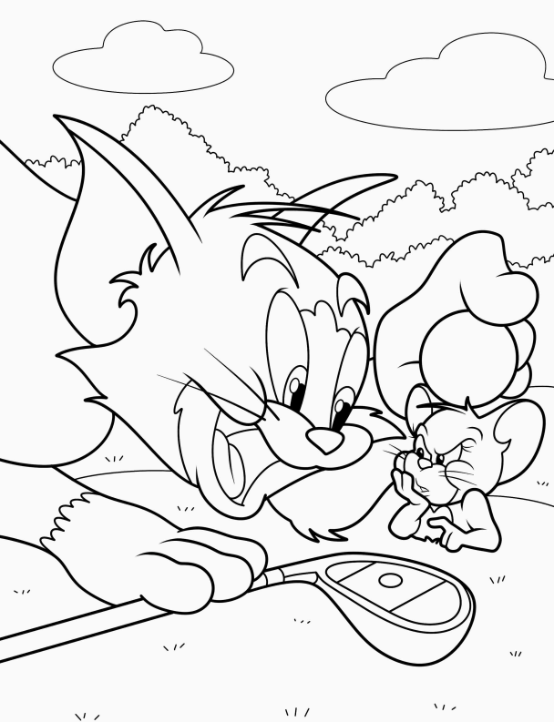 Aventuras Icônicas de Tom e Jerry no Campo