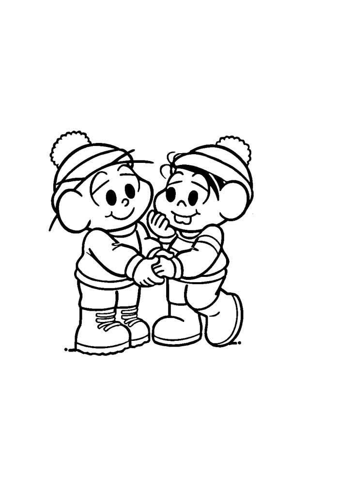 Aventuras de Inverno com Cebolinha e Mônica