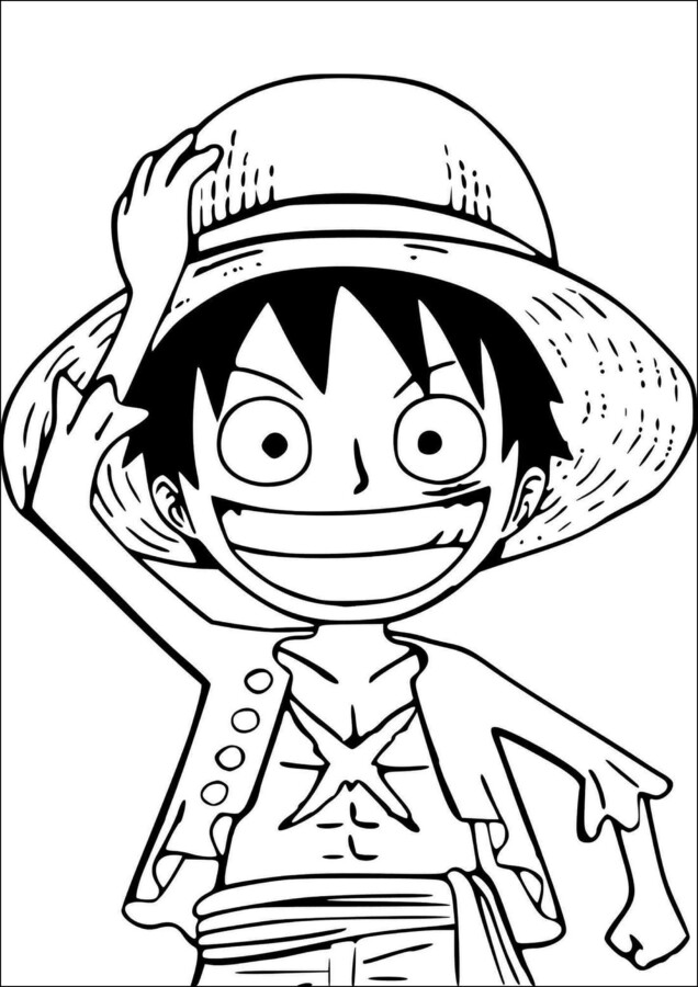 Aventuras de Luffy: Hora de Colorir!